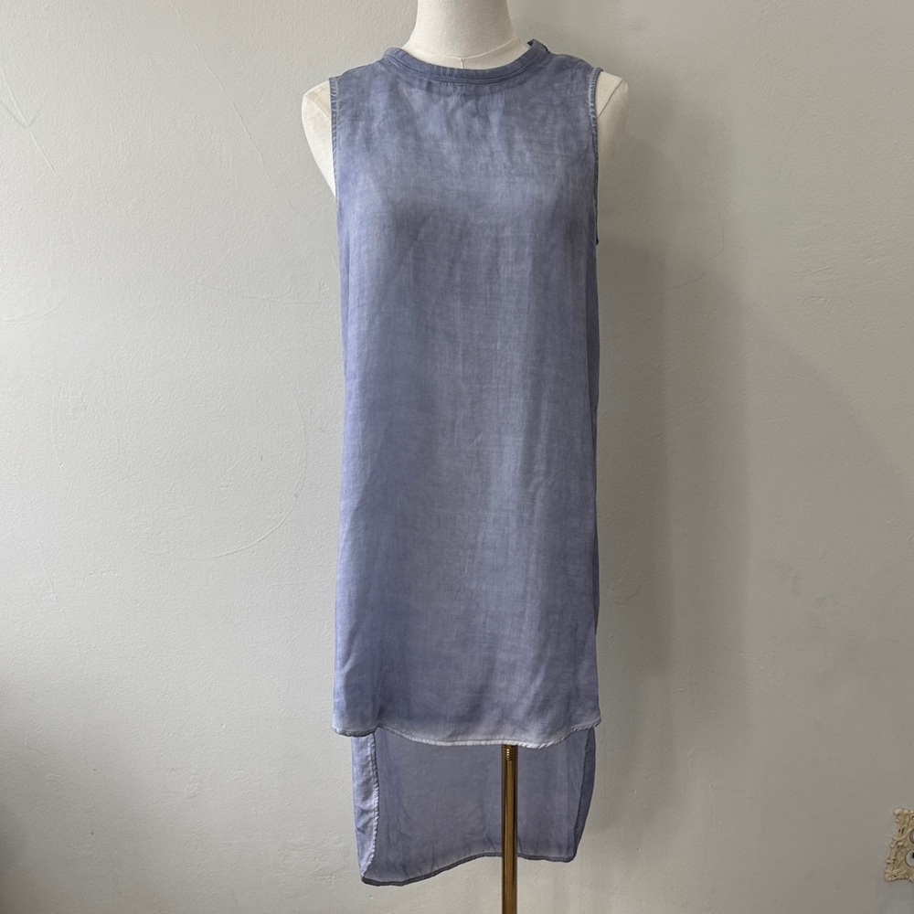 NWT Cloth & Stone/Anthropologie High-Low T-Shirt Dress – XS –100% Tencel Lyocell